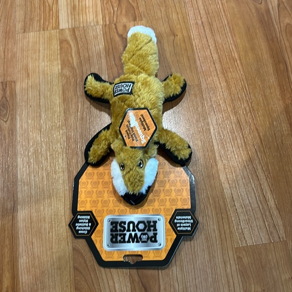 NEW! POWER HOUSE  DOG TOY PREMIUM MINI TOUGH PLUSH w/ SQUEAKERS 10” - Picture 3 of 3